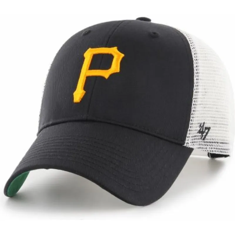 siltovka-zaoblena-cierna-snapback-pittsburgh-pirates-mlb-47-brand
