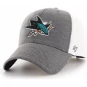siltovka-zaoblena-siva-nastavitelny-san-jose-sharks-nhl-47-brand