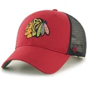 siltovka-zaoblena-cervena-snapback-chicago-blackhawks-nhl-47-brand