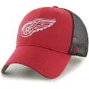 cap-zaoblena-red-snapback-rejilla-detroit-red-wings-nhl-47-brand