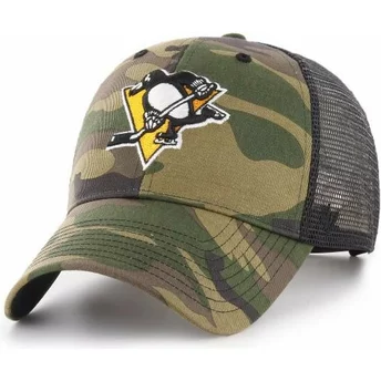 47 Brand Pittsburgh Penguins NHL MVP Branson Trucker Cap camo