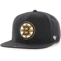 siltovka-rovna-cierna-snapback-boston-bruins-nhl-47-brand