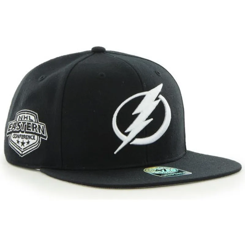 siltovka-rovna-cierna-snapback-tampa-bay-lightning-nhl-47-brand