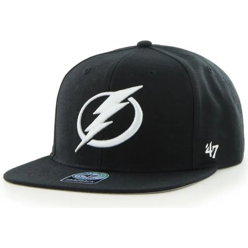siltovka-rovna-cierna-snapback-tampa-bay-lightning-nhl-47-brand
