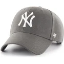 siltovka-zaoblena-siva-nastavitelny-new-york-yankees-mlb-47-brand