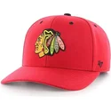 siltovka-zaoblena-cervena-nastavitelny-chicago-blackhawks-nhl-47-brand