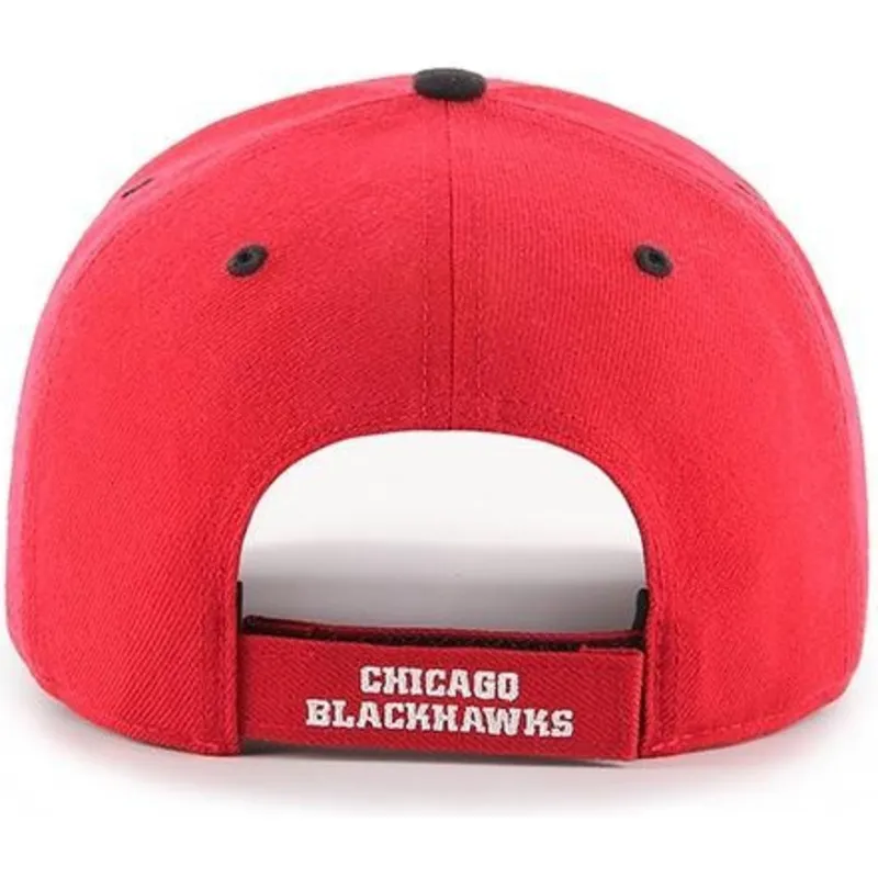 siltovka-zaoblena-cervena-nastavitelny-chicago-blackhawks-nhl-47-brand