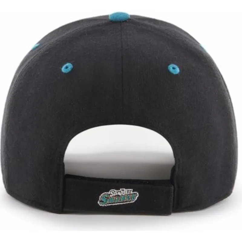 siltovka-zaoblena-cierna-nastavitelny-san-jose-sharks-nhl-47-brand