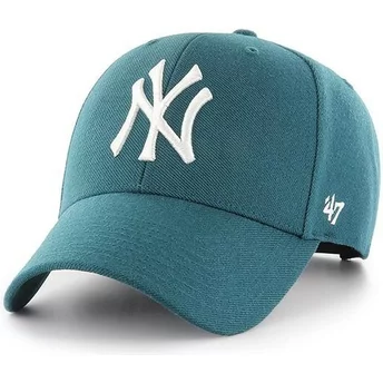 47 Brand Curved Brim New York Yankees MLB MVP Pacific Cap grün