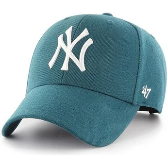 Šiltovky zaoblená zelená nastaviteľný pásik pacífico New York Yankees MLB 47 Brand