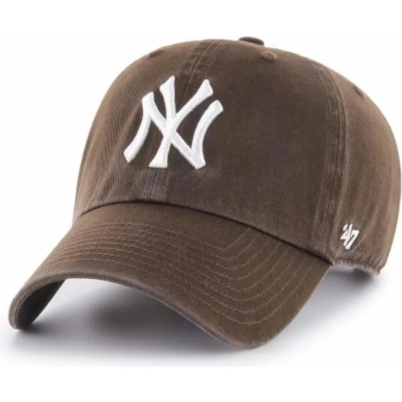 siltovka-zaoblena-hneda-nastavitelny-new-york-yankees-mlb-47-brand