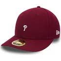siltovka-zaoblena-fialova-upravena-59fifty-low-profile-mini-philadelphia-phillies-mlb-new-era