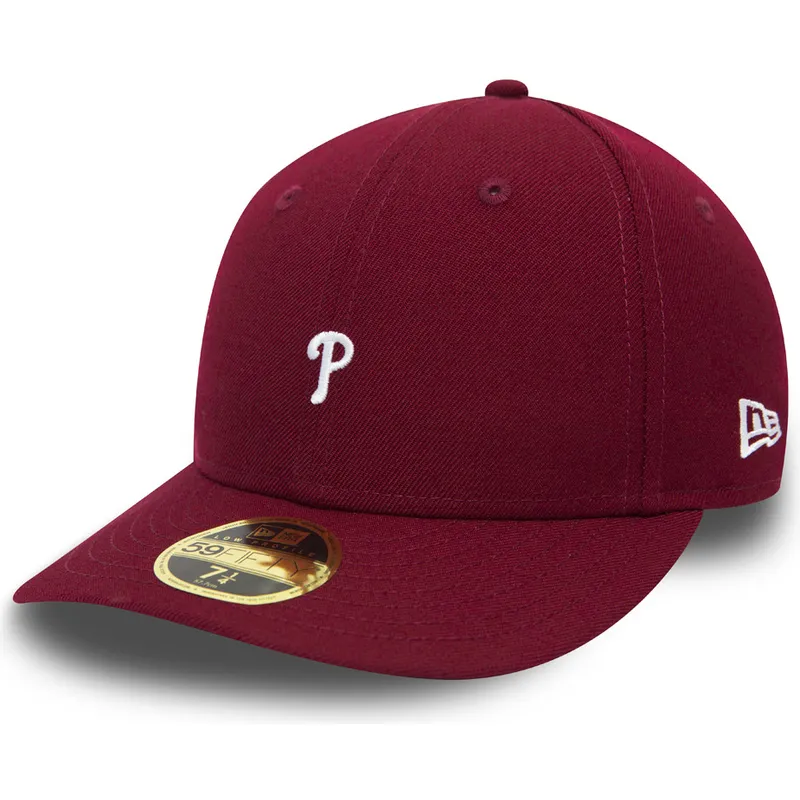 siltovka-zaoblena-fialova-upravena-59fifty-low-profile-mini-philadelphia-phillies-mlb-new-era