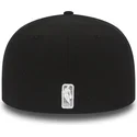 san-antonio-spurs-nba-59fifty-schwarze-und-graue-fitted-cap-von-new-era