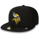 cap-rovna-black-ajustada-59fifty-black-coll-minnesota-vikings-nfl-new-era
