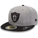 cap-rovna-gray-ajustada-59fifty-reflective-heather-las-vegas-raiders-nfl-new-era