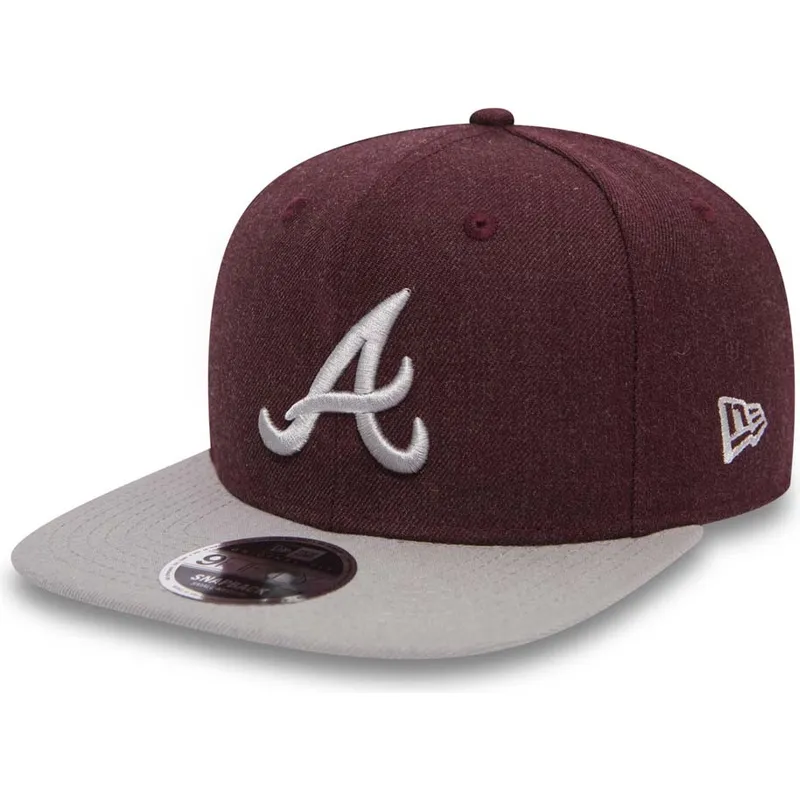 cap-rovna-red-snapback-9fifty-seasonal-heather-atlanta-braves-mlb-new-era cap-rovna-red-snapback-9fifty-seasonal-heather-atlanta-braves-mlb-new-era