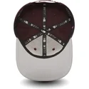 atlanta-braves-mlb-new-era-9fifty-seasonal-heather-rote-und-graue-snapback-kappe
