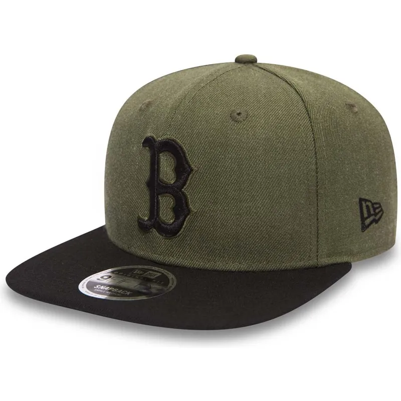 siltovka-rovna-zelena-snapback-9fifty-seasonal-heather-boston-red-sox-mlb-new-era