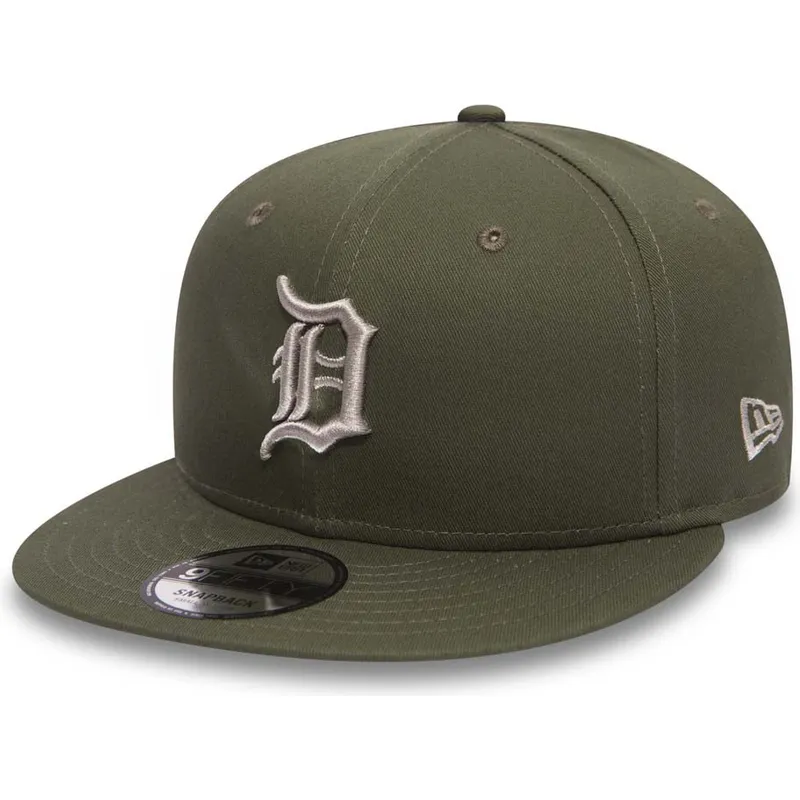 siltovka-rovna-zelena-snapback-9fifty-league-essential-detroit-tigers-mlb-new-era