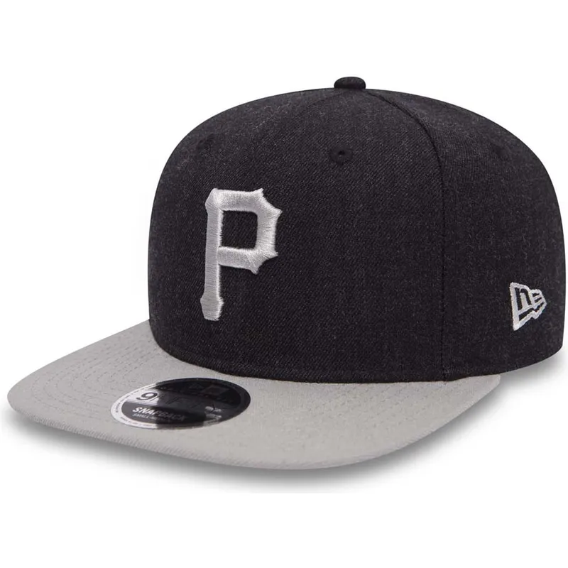 siltovka-rovna-tmavomodra-snapback-9fifty-seasonal-heather-pittsburgh-pirates-mlb-new-era