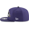 new-era-flat-brim-9fifty-sideline-baltimore-ravens-nfl-snapback-cap-violett