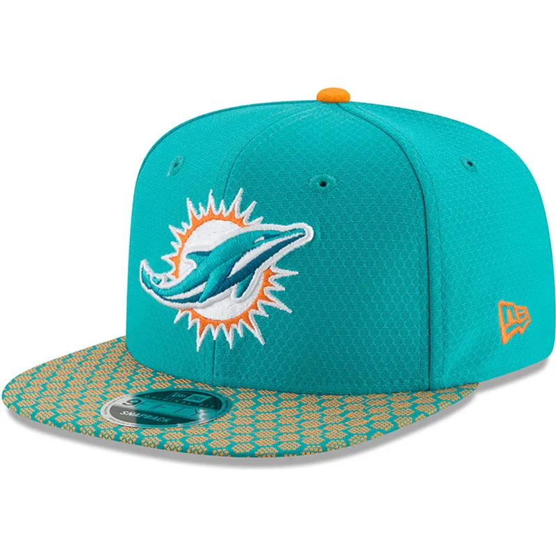 siltovka-rovna-modra-snapback-9fifty-sideline-miami-dolphins-nfl-new-era