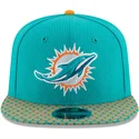 siltovka-rovna-modra-snapback-9fifty-sideline-miami-dolphins-nfl-new-era