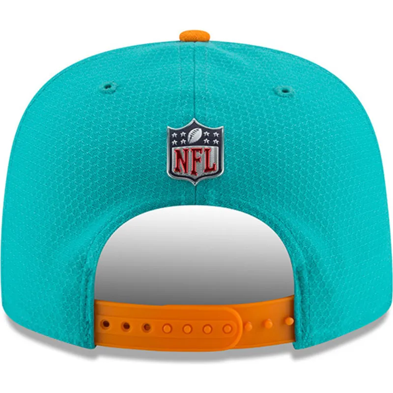 siltovka-rovna-modra-snapback-9fifty-sideline-miami-dolphins-nfl-new-era