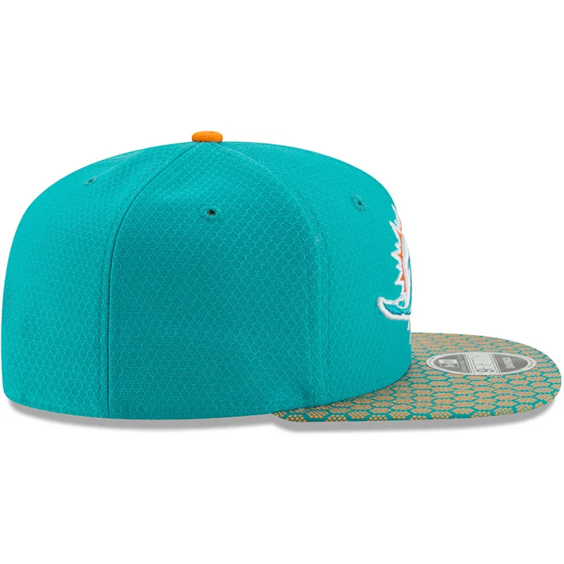 siltovka-rovna-modra-snapback-9fifty-sideline-miami-dolphins-nfl-new-era