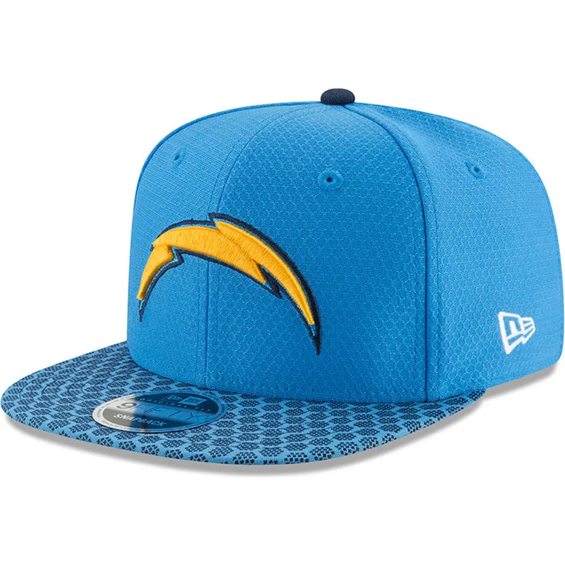 siltovka-rovna-modra-snapback-9fifty-sideline-los-angeles-chargers-nfl-new-era