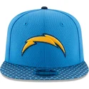 siltovka-rovna-modra-snapback-9fifty-sideline-los-angeles-chargers-nfl-new-era
