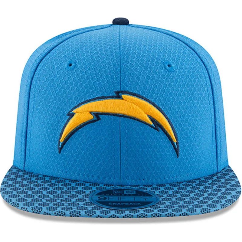 siltovka-rovna-modra-snapback-9fifty-sideline-los-angeles-chargers-nfl-new-era