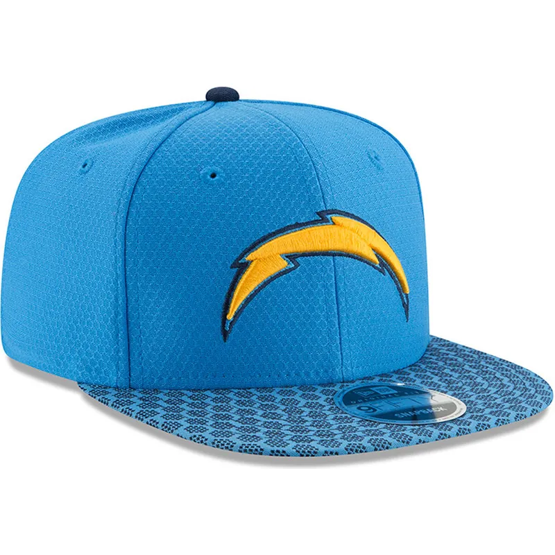 siltovka-rovna-modra-snapback-9fifty-sideline-los-angeles-chargers-nfl-new-era