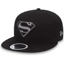 siltovka-rovna-cierna-snapback-pre-deti-9fifty-reflect-superman-warner-bros-new-era