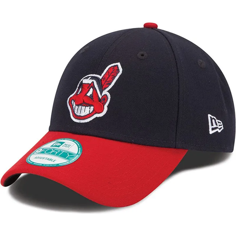 siltovka-zaoblena-cierna-nastavitelny-9forty-the-league-cleveland-indians-mlb-new-era