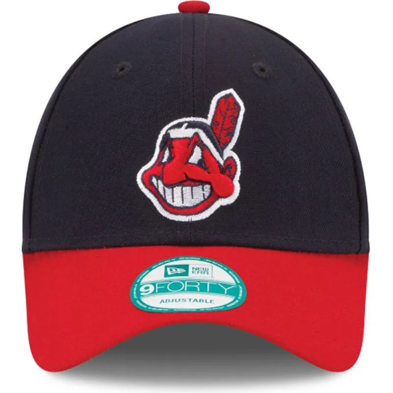 siltovka-zaoblena-cierna-nastavitelny-9forty-the-league-cleveland-indians-mlb-new-era