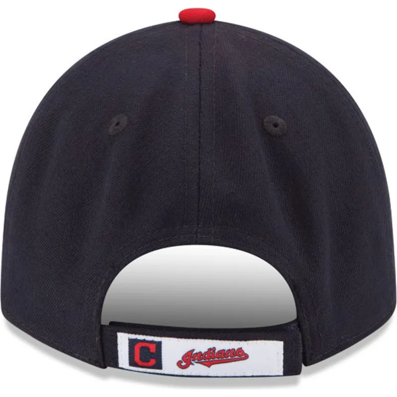 siltovka-zaoblena-cierna-nastavitelny-9forty-the-league-cleveland-indians-mlb-new-era