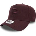 siltovka-zaoblena-fialova-nastavitelny-9forty-seasonal-heather-a-frame-pittsburgh-pirates-mlb-new-era