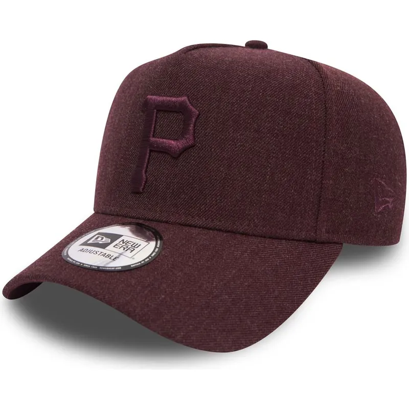 siltovka-zaoblena-fialova-nastavitelny-9forty-seasonal-heather-a-frame-pittsburgh-pirates-mlb-new-era
