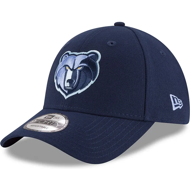 siltovka-zaoblena-modra-nastavitelny-bordado-9forty-the-league-memphis-grizzlies-nba-new-era