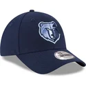 siltovka-zaoblena-modra-nastavitelny-bordado-9forty-the-league-memphis-grizzlies-nba-new-era