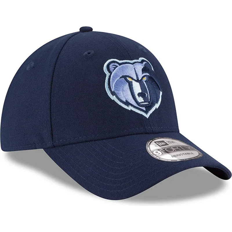siltovka-zaoblena-modra-nastavitelny-bordado-9forty-the-league-memphis-grizzlies-nba-new-era
