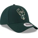 siltovky-zaoblena-zelena-nastavitelny-pasik-9forty-the-league-milwaukee-bucks-nba-new-era