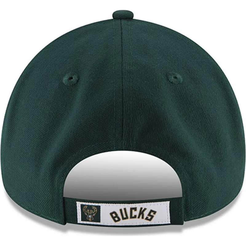 cap-zaoblena-green-adjustable-strap-9forty-the-league-milwaukee-bucks-nba-new-era cap-zaoblena-green-adjustable-strap-9forty-the-league-milwaukee-bucks-nba-new-era
