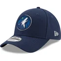 cap-zaoblena-navy-blue-adjustable-strap-9forty-the-league-minnesota-timberwolves-nba-new-era