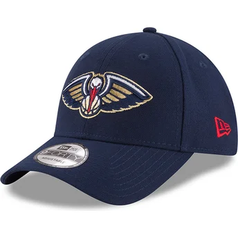 Cap zaoblená navy blue adjustable strap 9FORTY The League New Orleans Pelicans NBA New Era