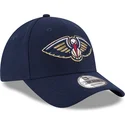 cap-zaoblena-navy-blue-adjustable-strap-9forty-the-league-new-orleans-pelicans-nba-new-era