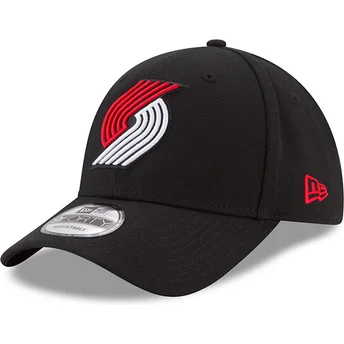 Cap zaoblená black adjustable strap 9FORTY The League Portland Trail Blazers NBA New Era