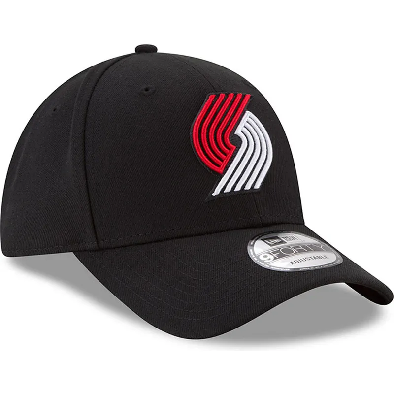 cap-zaoblena-black-adjustable-strap-9forty-the-league-portland-trail-blazers-nba-new-era